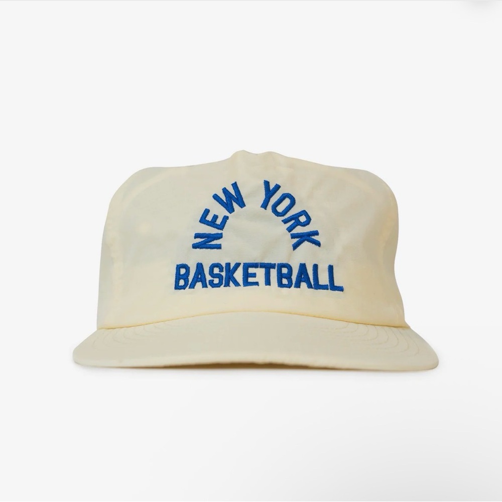 Local Hoops Butter Yellow New York Basketball Hat